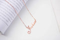 Full Silver Diamond Pendant Necklace - diamond necklace