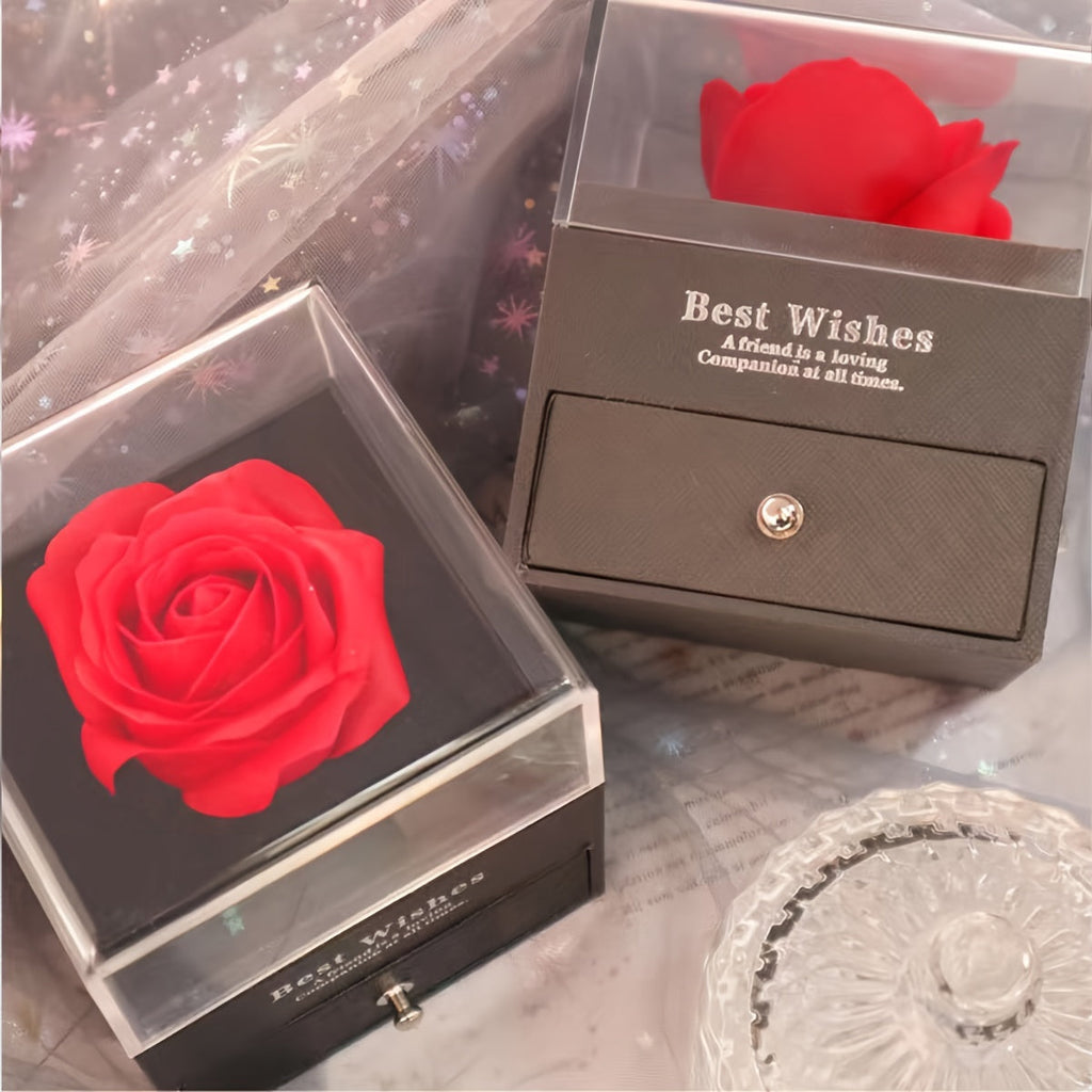 Love Rose Necklace Elegant Gift